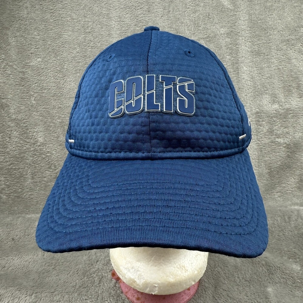 Indianapolis Colts New Era 9TWENTY Training Hat Mens OSFA Blue Adjustable NFL